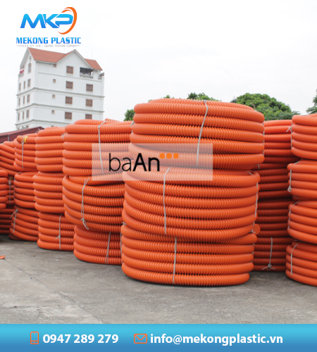 Ống nhựa xoắn HDPE BAAN 230/175 tại Phú Yên