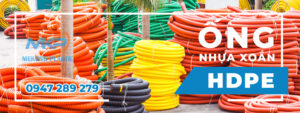 Ống nhựa xoăn HDPE