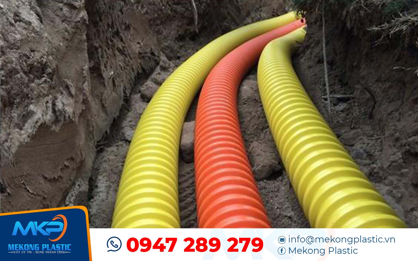 Ống nhựa gân xoắn chịu lực HDPE Santo hiện nay