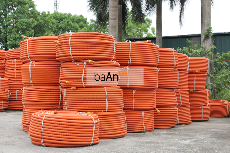 ống nhựa xoắn HDPE Ba An cho các công trình tại Hà Nội