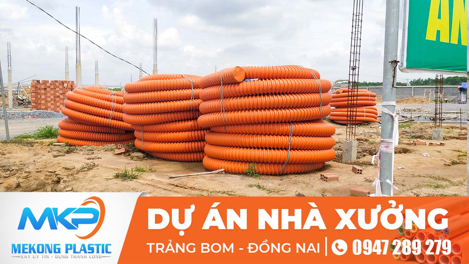 Ống Nhựa Gân Xoắn HDPE SANTO tại Nam Định