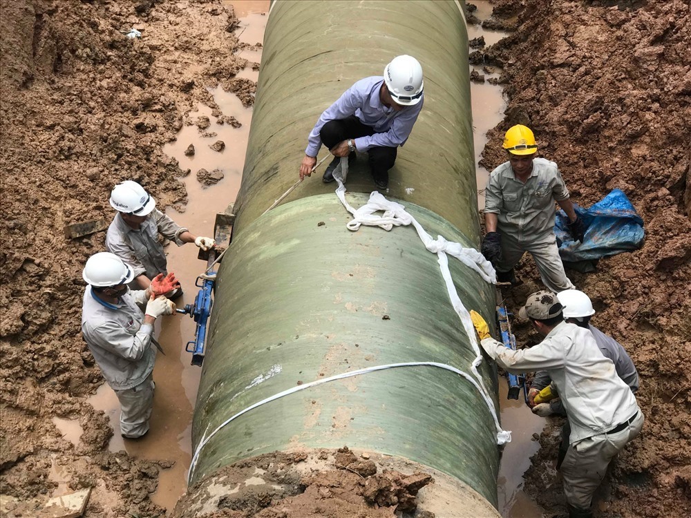 23 lần vỡ đường ống dẫn nước ở Sông Đà nguyên nhân và giải pháp