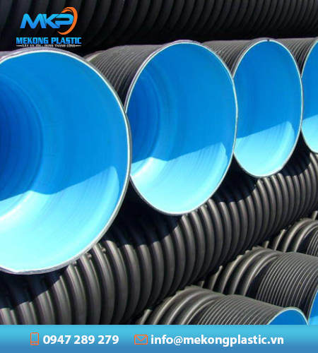 Ống HDPE thoát nước được ứng dụng trong các nhà máy xử lý hóa chất, nước thải