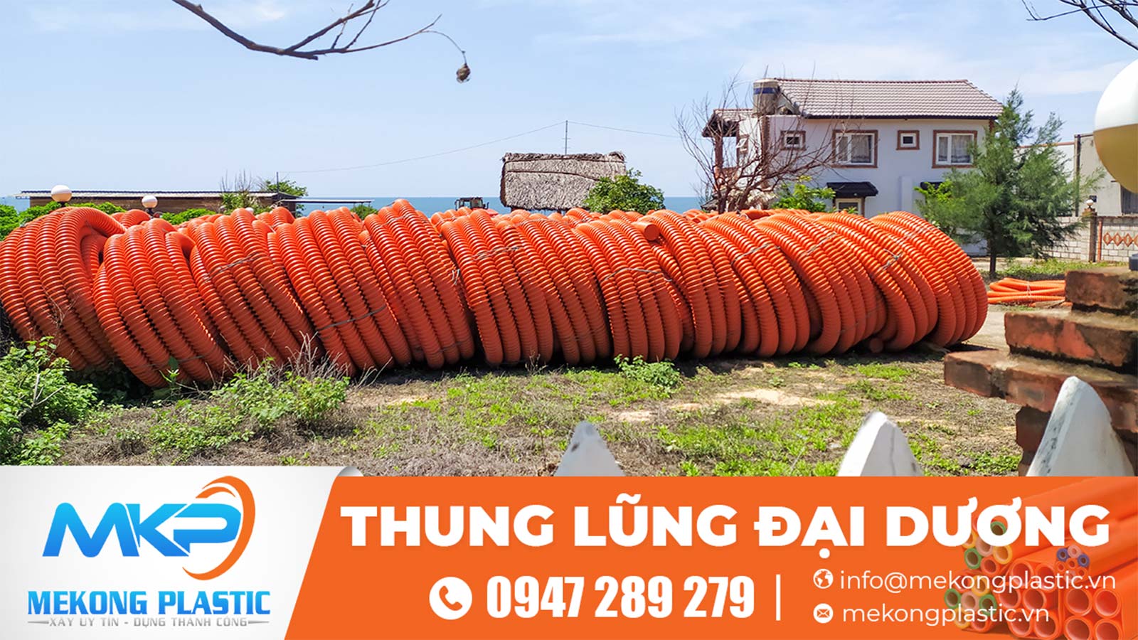 Ống nhựa nhựa xoắn HDPE Ống nhựa nhựa xoắn HDPE