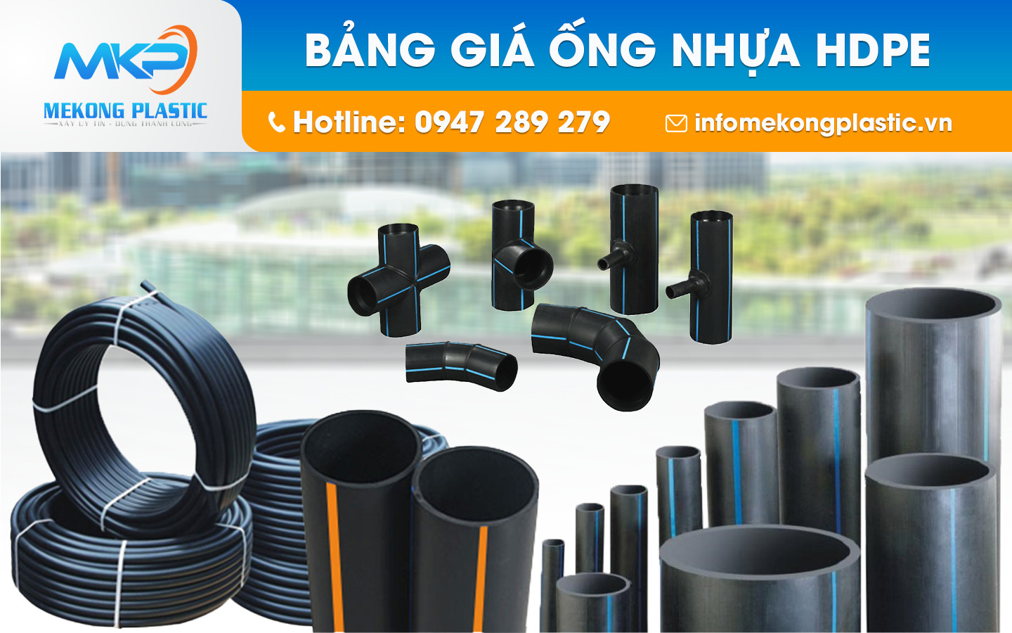 Nhà phân phối ống nhựa HDPE giá tốt, chất lượng tại Phú Yên
