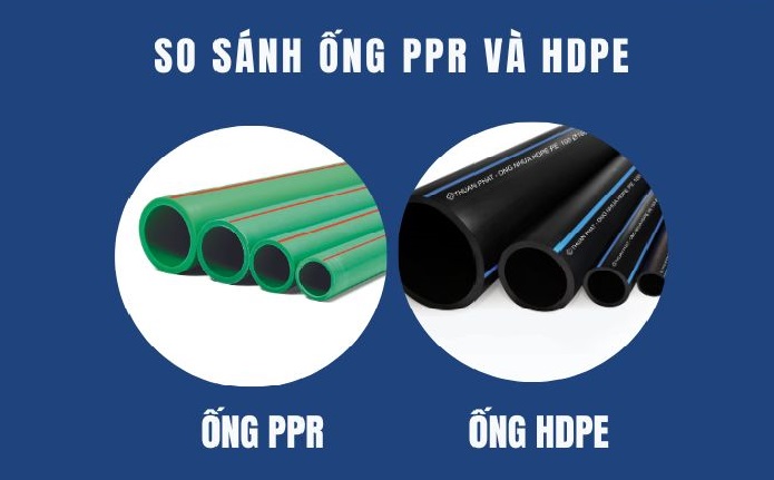 Đặc tính kỹ thuật của ống PPR và ống HDPE